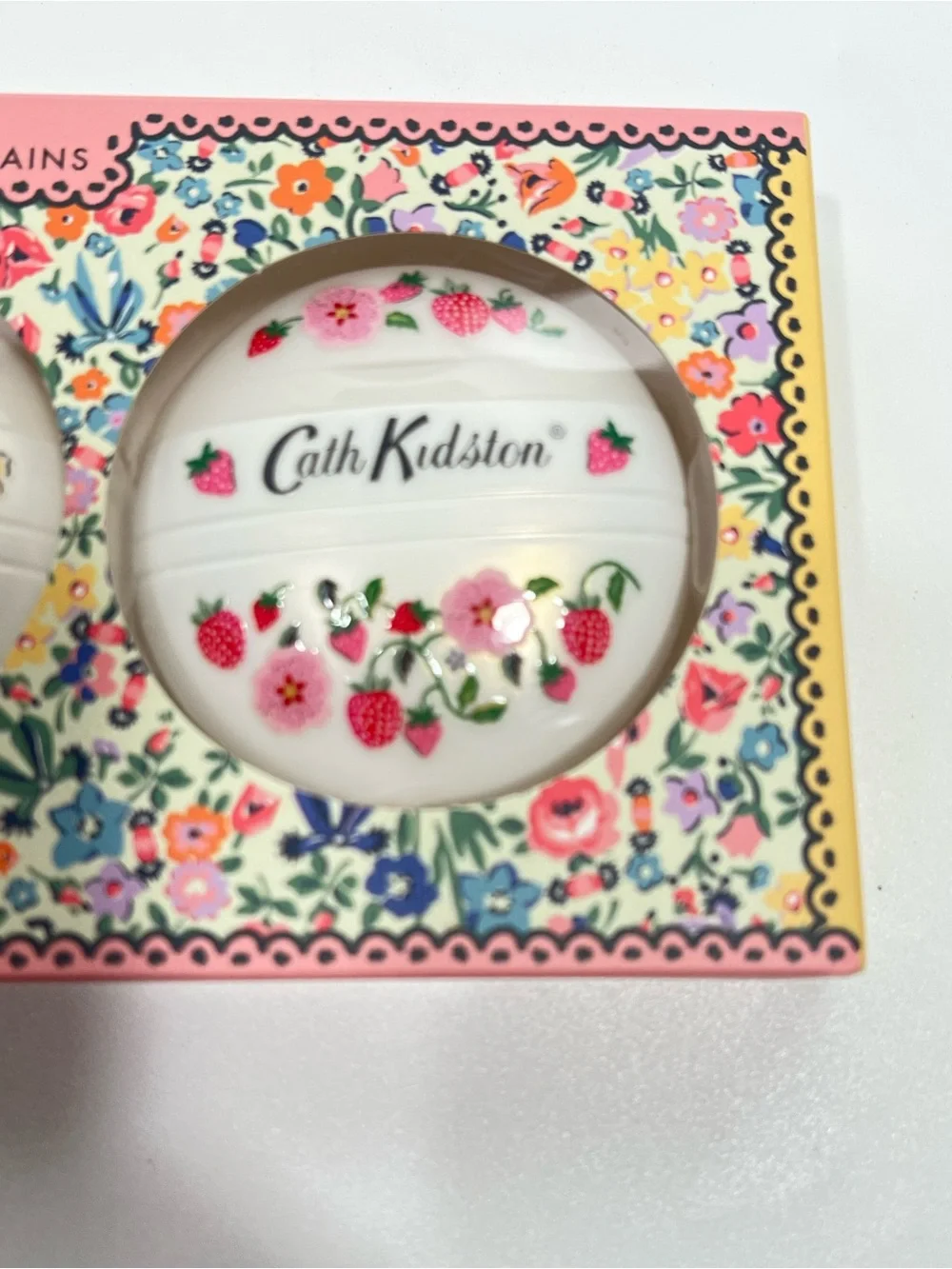 Cath Kidston 3 Pebble Hand Cream Set - Sweetpea, British Garden, Apple Blossom.